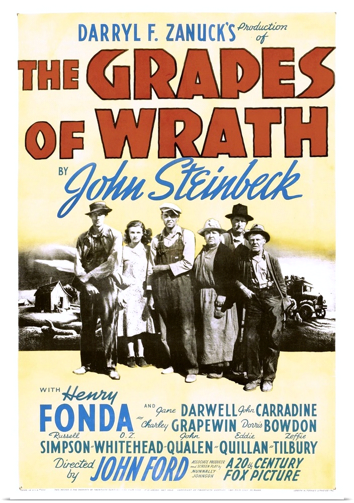Grapes of Wrath poster